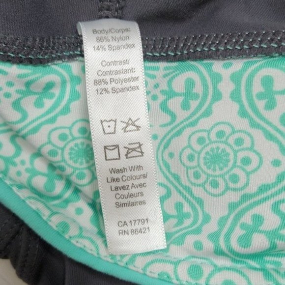 Kyodan Gray & Green Pull-on Athletic Shorts - Picture 5 of 5